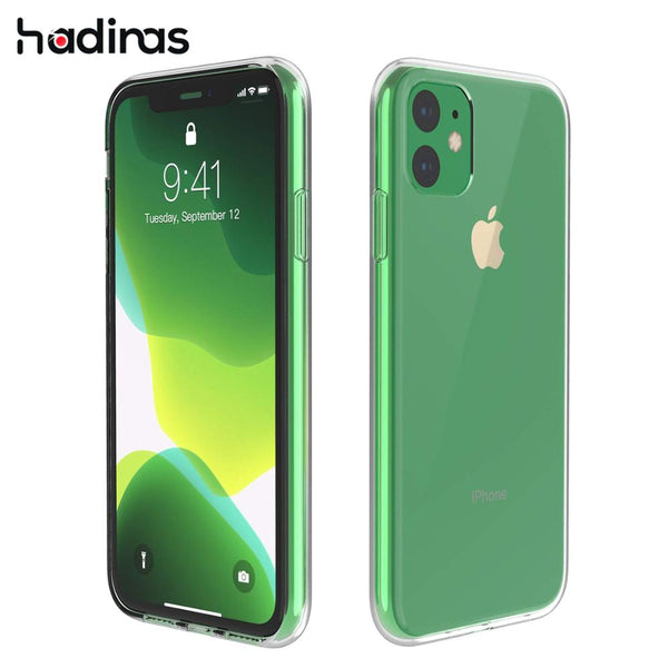 Transparent Silicone Case for iPhone 11 2019 on iPhone 11 Pro Max Ultra Thin Clear Soft TPU Case Cover for iPhone XR X XS Max