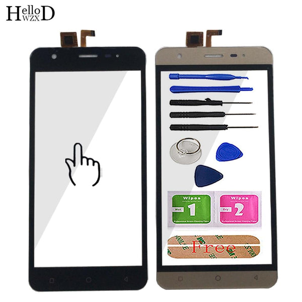 5'' Mobile Touch Screen Panel For Vertex Impress Eagle 3G Front Glass Digitizer Touch Panel Touchscreen Sensor Glass Tools