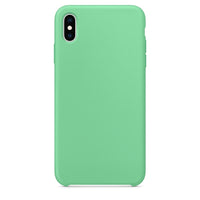 Luxury Original Official Silicone Phone Case For iPhone 7 8 6 6s Plus X XS XR XS MAX Cases For Apple iPhone With sign Back Cover