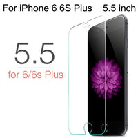 10Pcs Tempered Glass For iPhone X XS MAX XR 4 4s 5 5s SE 5c Screen Protective Film For iPhone 6 6s 7 8 Plus X 11 Glass Protector