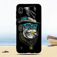 Luxury Case For Samsung Galaxy A10 Phone Cover Animal Cartoon Cute Soft Silicone TPU Cases Back Phone Covers Capa Coque Fundas