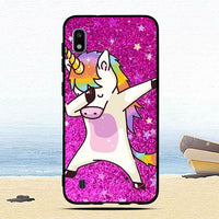 Luxury Case For Samsung Galaxy A10 Phone Cover Animal Cartoon Cute Soft Silicone TPU Cases Back Phone Covers Capa Coque Fundas