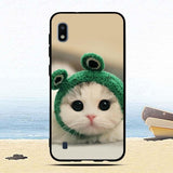 Luxury Case For Samsung Galaxy A10 Phone Cover Animal Cartoon Cute Soft Silicone TPU Cases Back Phone Covers Capa Coque Fundas