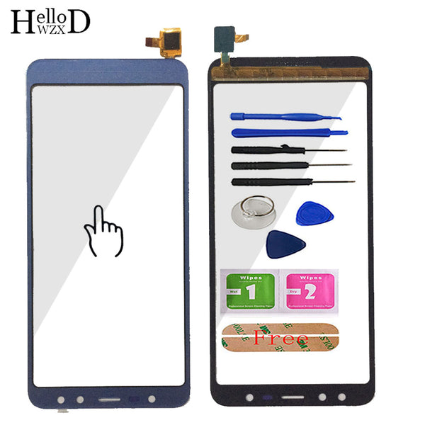 5.5'' Mobile Phone Touch Glass TouchScreen For Leagoo M9 Touch Screen Glass Digitizer Panel Lens Sensor Tools Free Adhesive